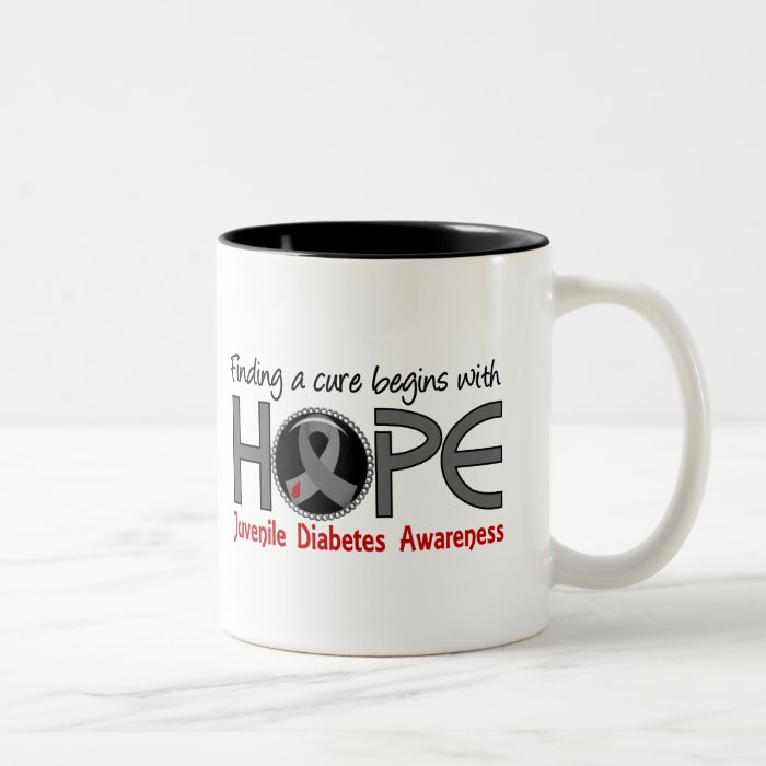 Cure Begins With Hope 5 Juvenile Diabetes Mug
