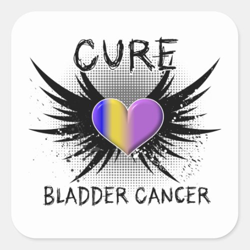 Cure Bladder Cancer Square Sticker