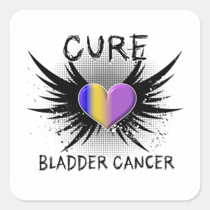 Cure Bladder Cancer Square Sticker