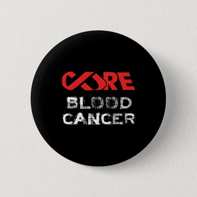 Cure Blood Cancer Awareness  Button (Front)