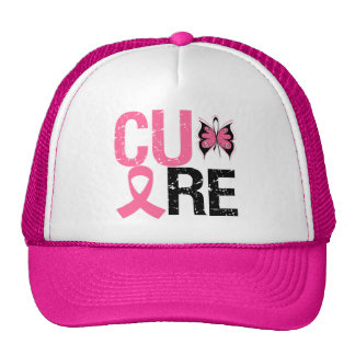 Breast Cancer Hats & Breast Cancer Trucker Hat Designs | Zazzle