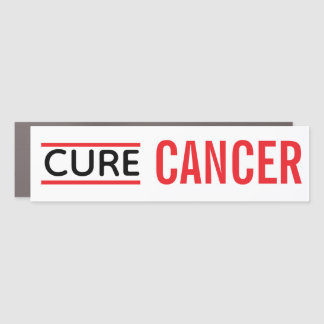 Cure Cancer Car Magnet