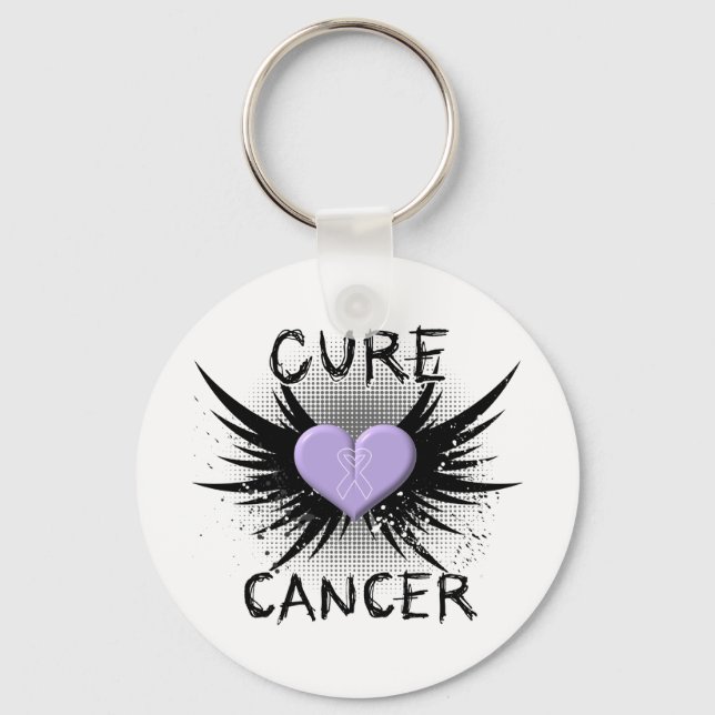 Cure Cancer Keychain (Front)