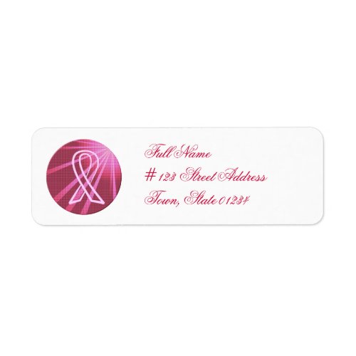 Cure Cancer Mailing Labels