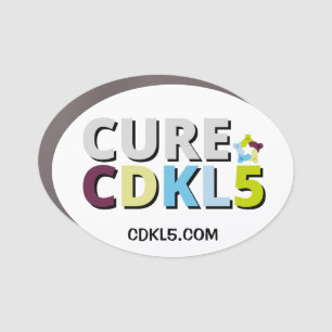 Cure CDKL5 Car Magnet