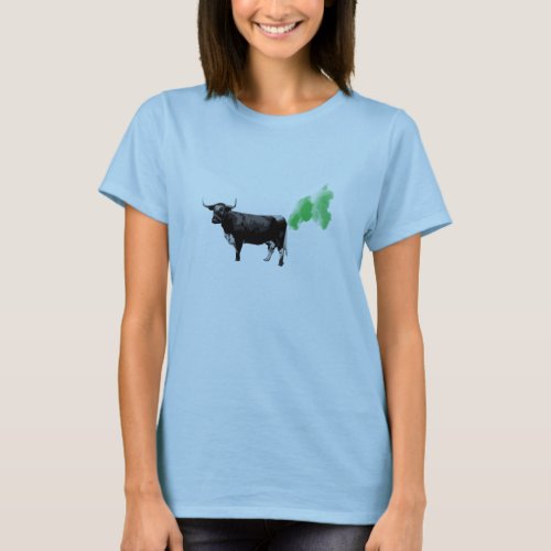 Cure Cow Farts Cure Global Warming T_Shirt
