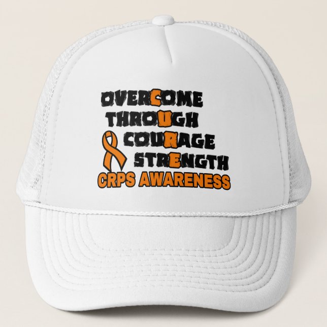 CURE...CRPS TRUCKER HAT (Front)