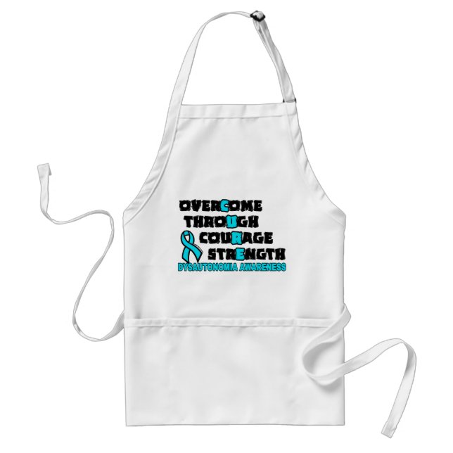 CURE...Dysautonomia Adult Apron (Front)