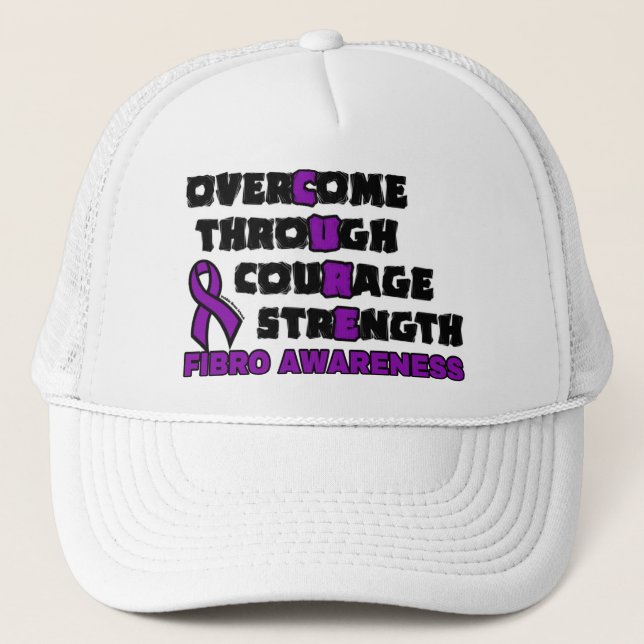 CURE...Fibro Trucker Hat (Front)