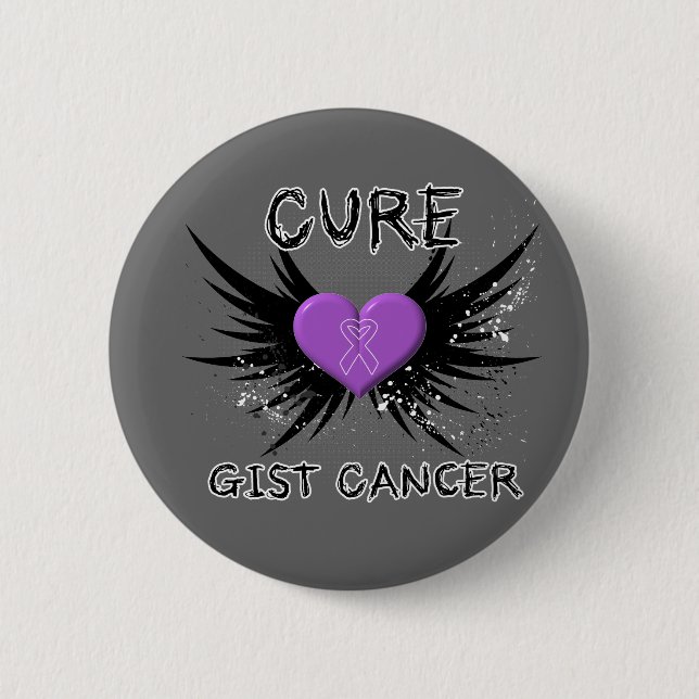 Cure GIST Cancer Button (Front)