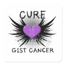 Cure GIST Cancer Square Sticker