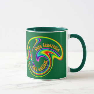 Cure Ignorance Swirl Mugs