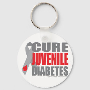 Cure Juvenile Diabetes Keychain