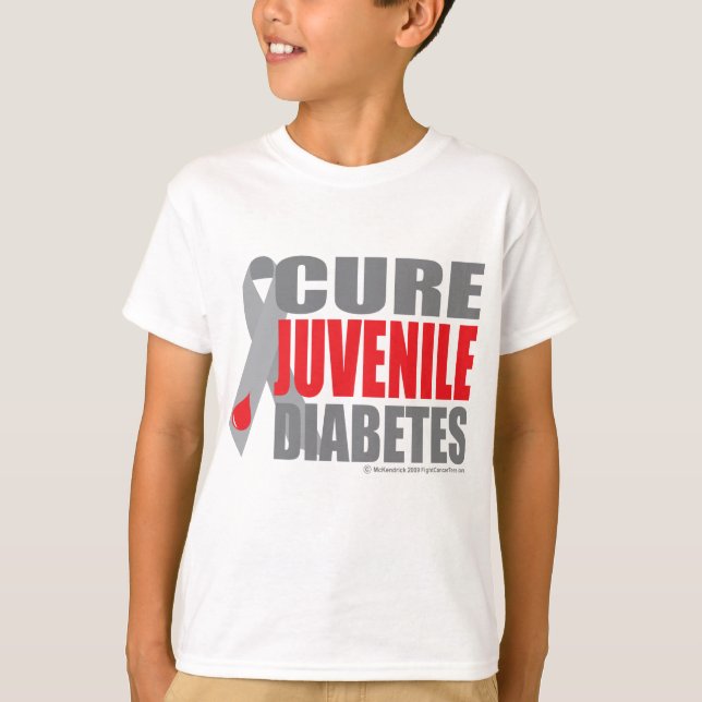 Cure Juvenile Diabetes T-Shirt (Front)