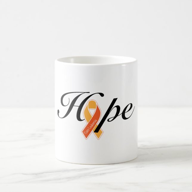 Cure Leukemia Awareness Mug (Center)