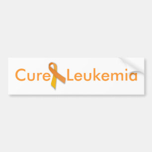 Cure Leukemia Bumper Sticker