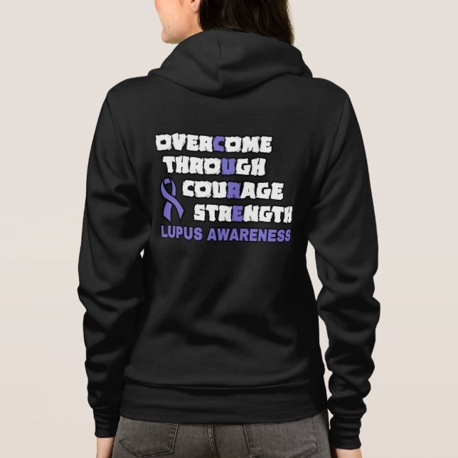 CURE...Lupus Hoodie (Back)