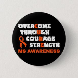 CURE...MS  BUTTON