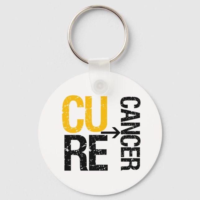 Cure Neuroblastoma Keychain (Front)