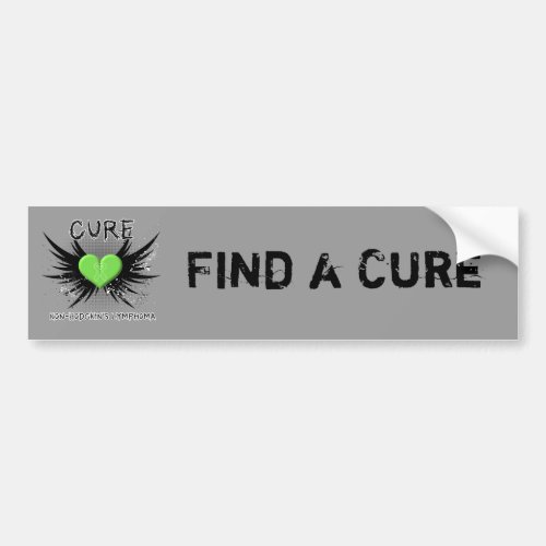 Cure Non_Hodgkins Lymphoma Bumper Sticker