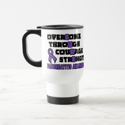 CUREPancreatitis Travel Mug