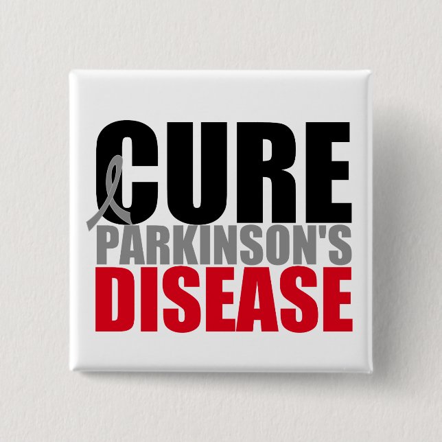 CURE Parkinsons Disease Button (Front)
