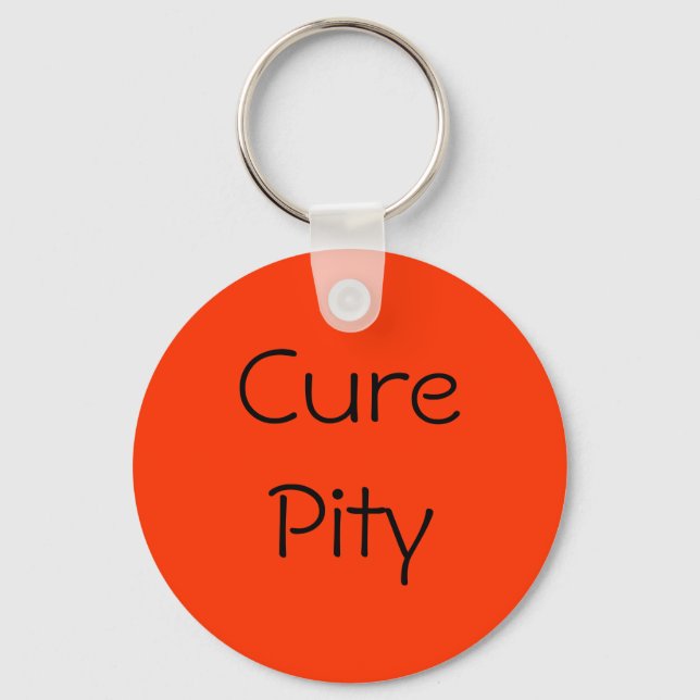 Cure Pity Keychain (Front)