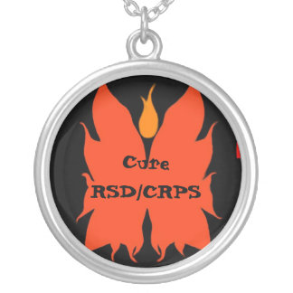 Cure RSD/CRPS! Silver Plated Necklace