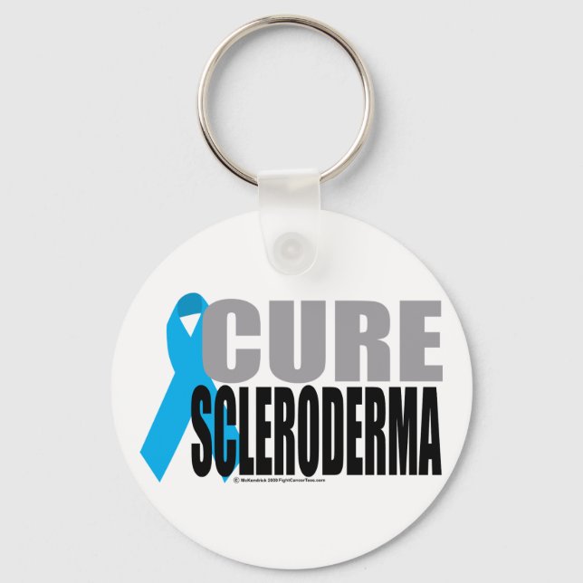 Cure Scleroderma Keychain (Front)