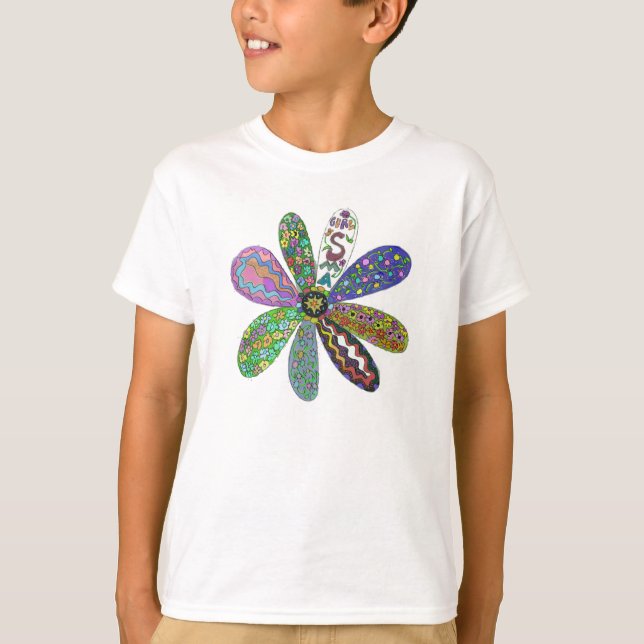 Cure SMA Flower Power T-Shirt (Front)
