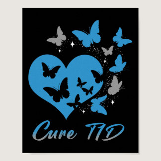 Cure T1D Type One Diabetes Awareness Day Warrior B Poster