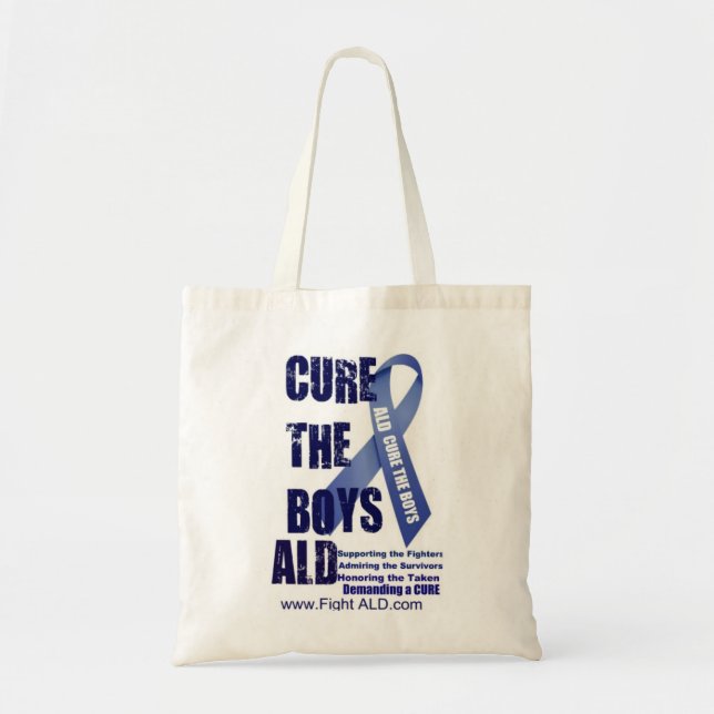 Cure the Boys Tote bag (Front)