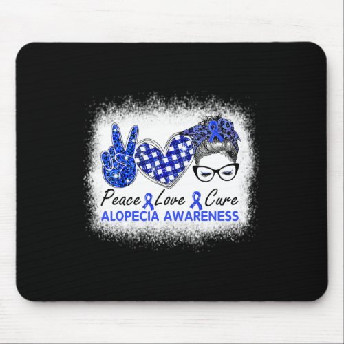 Cure Women Alopecia Awareness  Mouse Pad