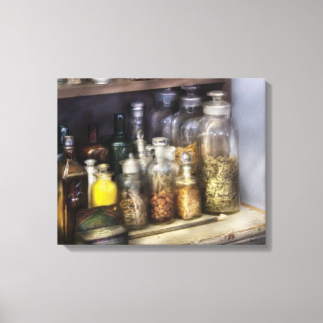 Cures of all kinds canvas print (Front)