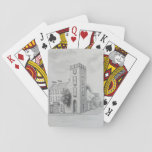 Curfew Tower Drawing Cushendall By Joanne Casey Playing Cards at Zazzle