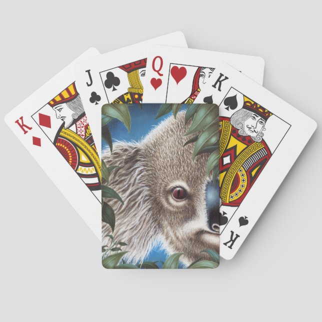 Curios Koala Poker Cards (Back)