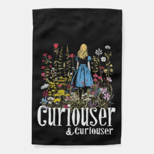 Curioser and Curioser - Alice Garden Flag