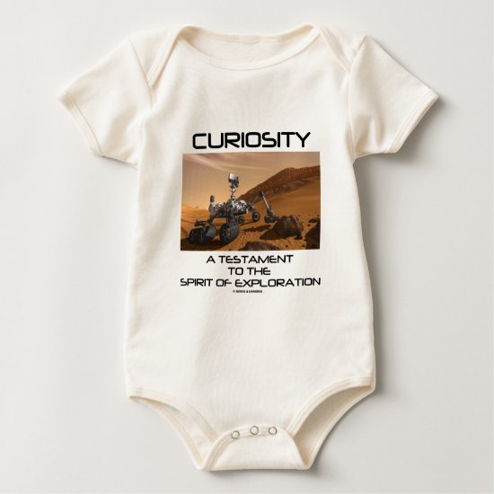 Curiosity A Testament To The Spirit Of Exploration Baby Bodysuit