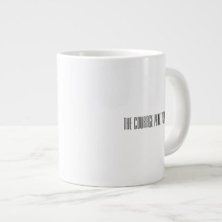 Curiosity & Courage Requires Extra Coffee Large Coffee Mug