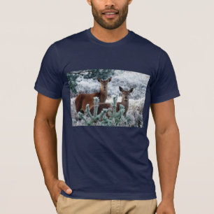 curiosity deer T-shirt