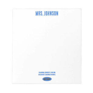 Curiosity Discovery Future Science Teacher Notepad
