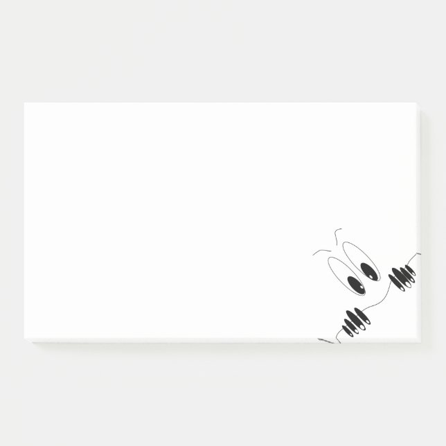 Curiosity Eyes Funny Post-it® Notes (Front)