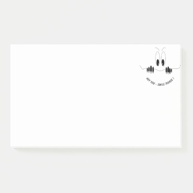 Curiosity Eyes Funny Sticky Notes (Front)