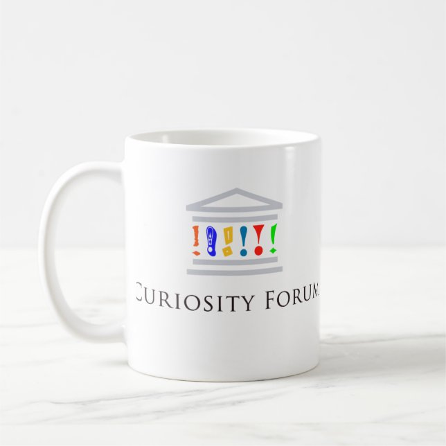 Curiosity Forum Mug (Left)