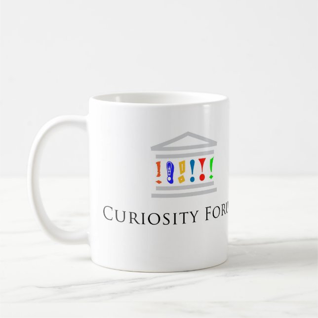 Curiosity Forum Mug (Left)