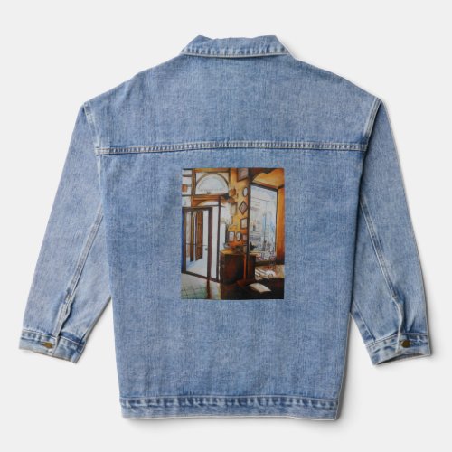 Curiosity is the Tool of the Wise Denim Jacket