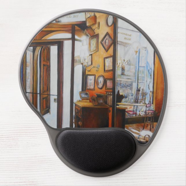 Curiosity is the Tool of the Wise Gel Mouse Pad (Front)