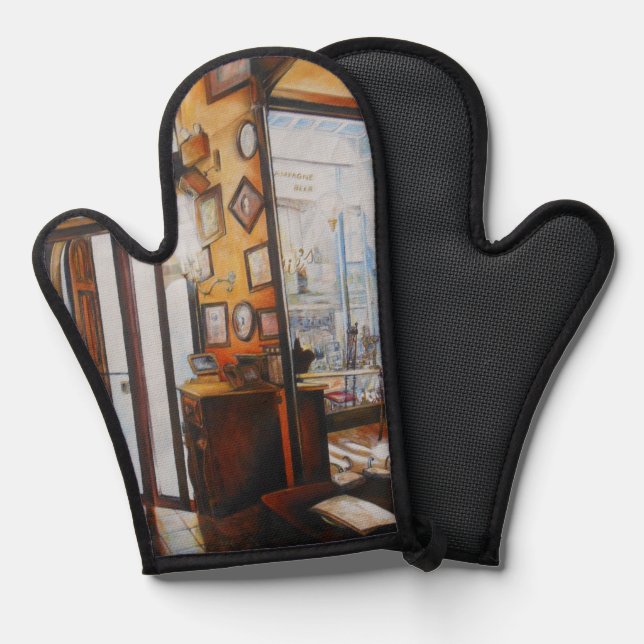 Curiosity is the Tool of the Wise Oven Mitt (Front/Back)