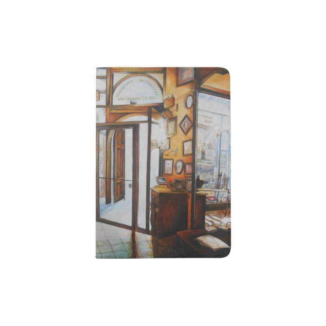 Curiosity is the Tool of the Wise Passport Holders (Front)