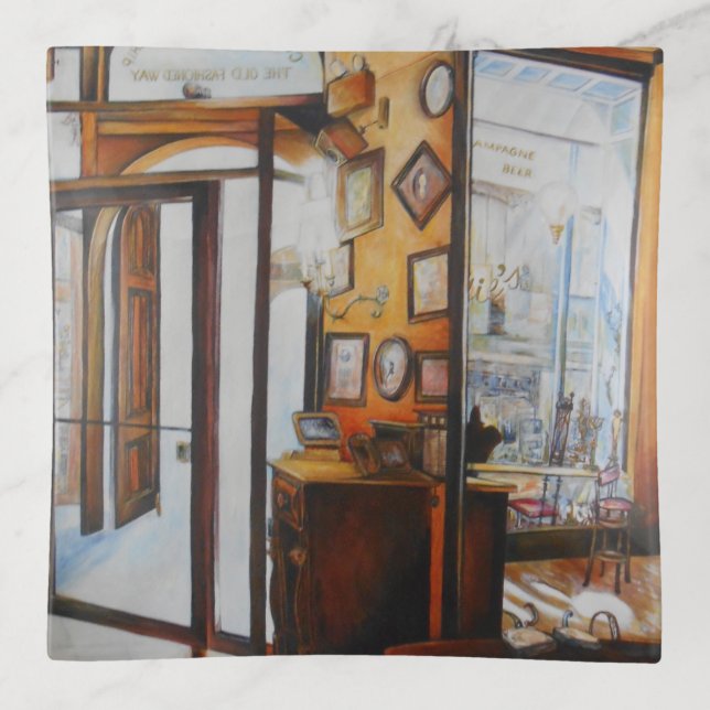 Curiosity is the Tool of the Wise Trinket Tray (Front)